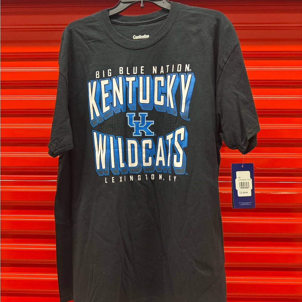 Kentucky Wildcats Black Tee by Champion